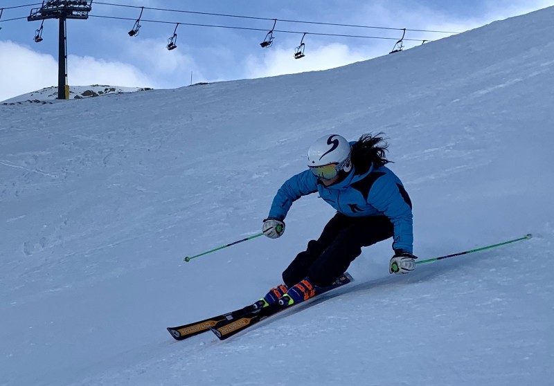 Other image for Skiing siblings hunt English Championships medals 